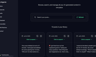 Linkgenie screenshot