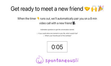 Spontaneousli screenshot
