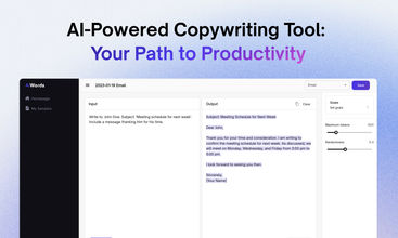 AiWords screenshot