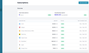 Subtrac screenshot