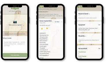 FridgeAI screenshot