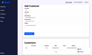 Dippper screenshot