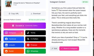 Socialaf.ai screenshot