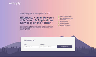 WeApply screenshot