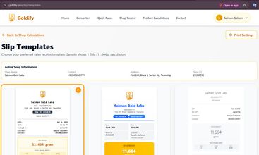 Goldify Pro screenshot