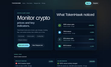 Tokenhawk screenshot