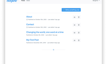 Blogline screenshot