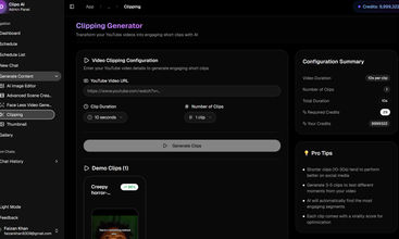 Clipo AI screenshot