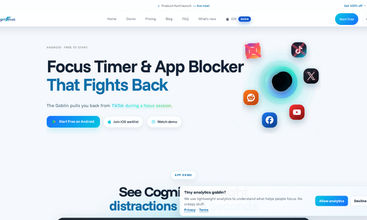 CogniFocus screenshot