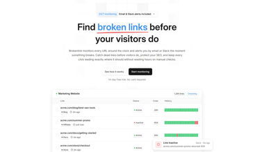 Brokenlink.io screenshot
