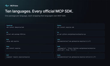 MCPulse screenshot