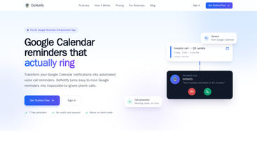 DoNotify screenshot