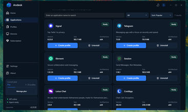 Andesk screenshot