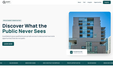 QuietMarket screenshot