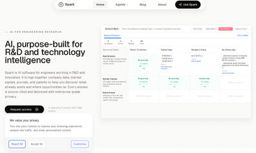 Spark screenshot