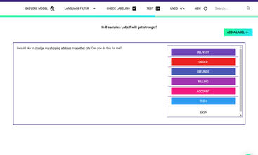 Labelf AI screenshot
