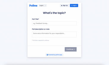 Pollme screenshot