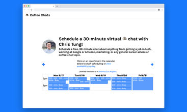 Coffee Chats screenshot