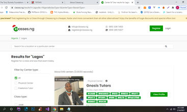 Classes.ng screenshot