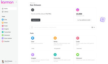 Karman screenshot