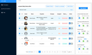 LinkedRadar screenshot