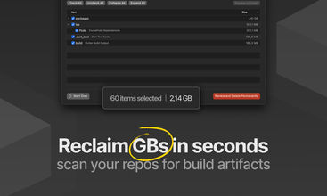 BuildSweeper screenshot