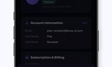BuoyAI screenshot