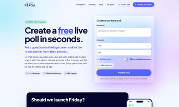 LivePoll screenshot
