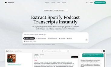 SpotScribe screenshot