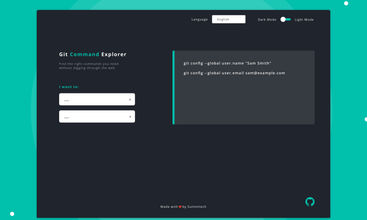 Git Explorer screenshot