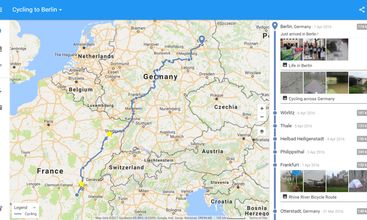 TravelMap screenshot