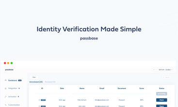 Passbase screenshot