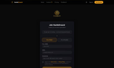 HustleGround screenshot