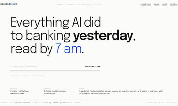 Banking News in AI screenshot