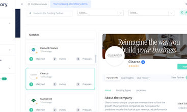 Fundstory screenshot