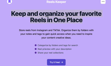 ? Reels Keeper screenshot