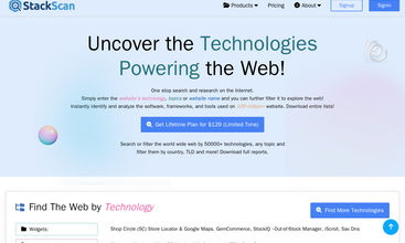 StackScan screenshot