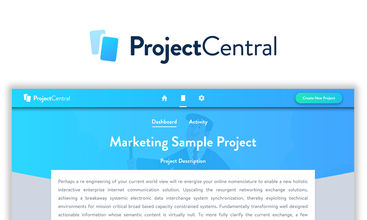 Project Central screenshot