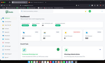 Avelo.in screenshot