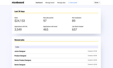 Niceboard screenshot