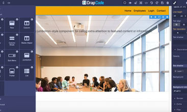 DrapCode screenshot