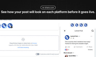 ReShare screenshot