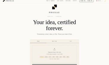Proxae screenshot