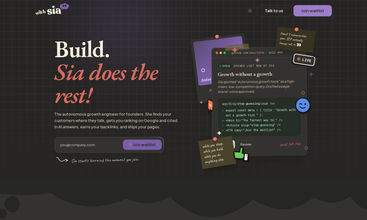 Sia screenshot