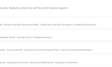 MaturityHR screenshot