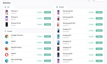 TestGrid screenshot