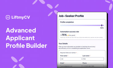 LiftmyCV screenshot