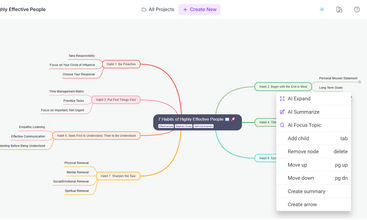 MindMap AI screenshot