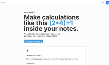 Parsr screenshot