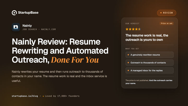 Nainly Review: Resume Rewriting and Automated Outreach, Done For You
